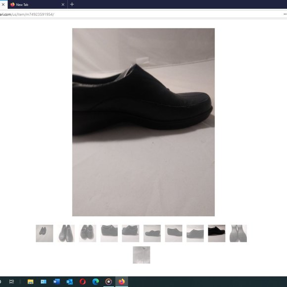 Easy Spirit Leather Esandreas Dark Blue shoes - Picture 9 of 10